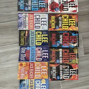 Lee Child  first 11 books in Jack Reacher series